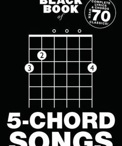 LITTLE BLACK BOOK OF 5 CHORD SONGS