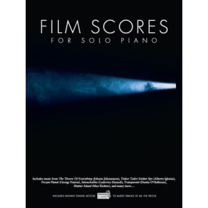 FILM SCORES FOR SOLO PIANO BK/DL