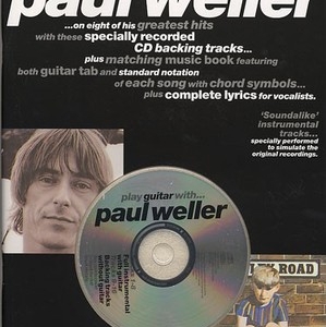 PLAY GUITAR WITH PAUL WELLER TAB BK/CD