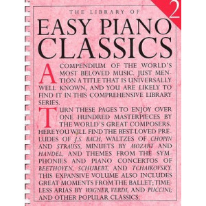 LIBRARY OF EASY PIANO CLASSICS BK 2