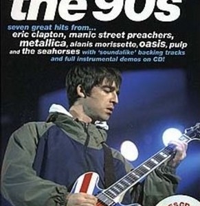 PLAY GUITAR WITH THE 90S TAB BK/CD