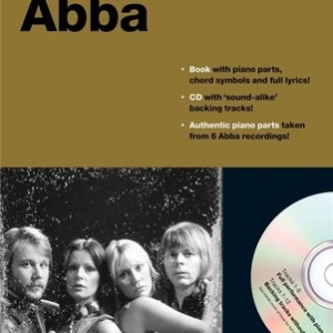 PLAY PIANO WITH ABBA PVG BK/CD