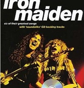 PLAY GUITAR WITH IRON MAIDEN BK/CD