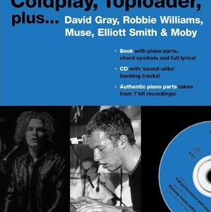 PLAY PIANO WITH COLDPLAY TOPLOADER BK/CD