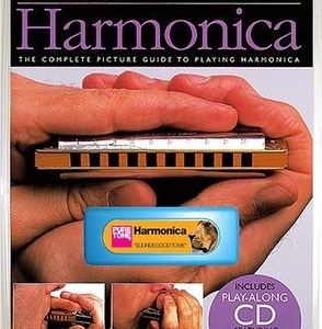 ABSOLUTE BEGINNERS HARMONICA BK/CD/HARMONICA
