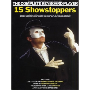 COMPLETE KEYBOARD PLAYER 15 SHOWSTOPPERS