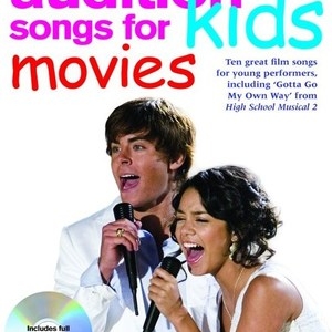 AUDITION SONGS FOR KIDS MOVIES BK/CD