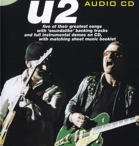PLAY ALONG GUITAR U2 BOOKLET/CD