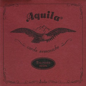 Aquila Thunder Reds 4-String Bass Uke String Set