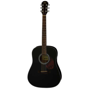 Aria ADW-01 Series Dreadnought Acoustic Guitar Black