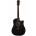 Aria ADW-01 Series Dreadnought AC/EL Guitar w Cutaway Black
