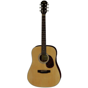Aria ADW-01 Series Dreadnought Acoustic Guitar Natural