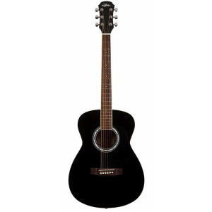Aria AF-15 Folk Body Acoustic Guitar Black