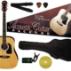 Aria Prodigy Series Acoustic Guitar Package Natural