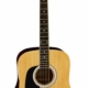 Aria AW-15 Left Handed Dreadnought Acoustic Guitar Natural