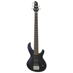 Aria IGB Series 5-String Electric Bass Guitar Metallic Black