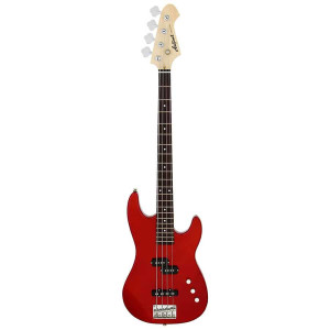 Aria STB-PJ Series Electric Bass Guitar Candy Apple Red