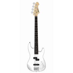 Aria STB-PJ Series Electric Bass Guitar White