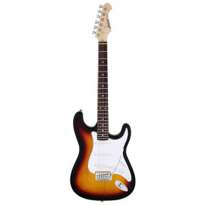 Aria STG-003 Series Electric Guitar 3-Tone Sunburst