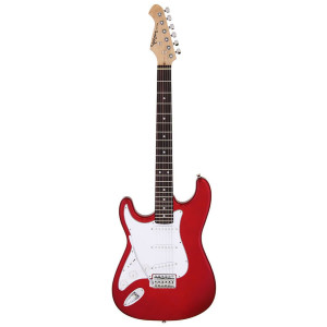 Aria STG-003 Series Left Handed Electric Guitar Candy Apple Red