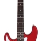 Aria STG-003 Series Left Handed Electric Guitar Candy Apple Red