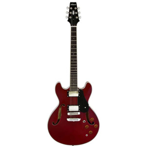 Aria TA-CLASSIC Semi-Hollow Electric Guitar Wine Red Gloss