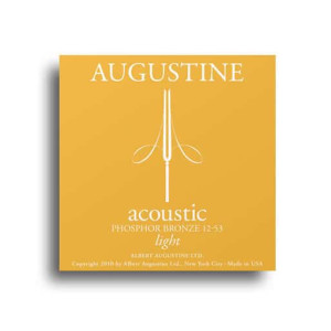 Augustine Phosphor Bronze Guitar String Set 12-53