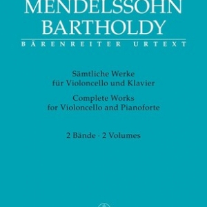 MENDELSSOHN - COMPLETE WORKS CELLO/PIANO VOL 1 & 2