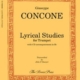 CONCONE - LYRICAL STUDIES FOR TRUMPET BK/CD