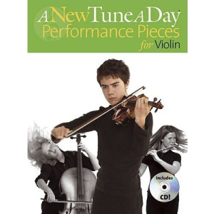 A NEW TUNE A DAY PERFORMANCE PIECES VIOLIN BK/CD