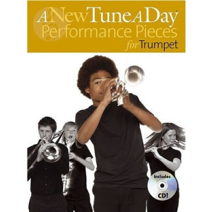 A NEW TUNE A DAY PERFORMANCE PIECES TRUMPET BK/CD