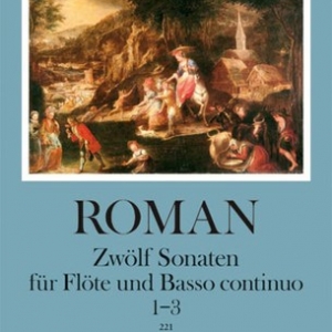 ROMAN - 12 SONATAS FOR FLUTE NOS 1-3