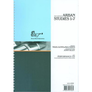 ARBAN STUDIES 1-7 TRUMPET BK/CD