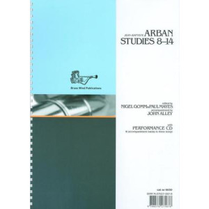 ARBAN STUDIES 8-14 TRUMPET BK/CD