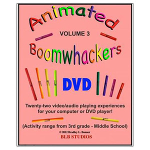 Boomwhackers "Animated Boomwhackers Volume 3" DVD Only
