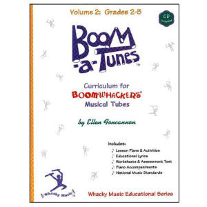 Boomwhackers "Boom-a-Tunes Volume 2" Curriculum Bk/CD