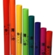 Boomwhackers 8-Note Diatonic C-Major Scale Set w Octaver Caps