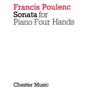 POULENC - SONATA FOR 1 PIANO 4 HANDS