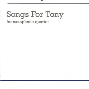 NYMAN SONGS FOR TONY SAX QUARTET