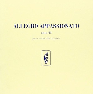 SAINT-SAENS - ALLEGRO APPASSIONATO OP 43 CELLO/PIANO