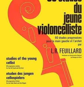 FEUILLARD - 60 STUDIES OF THE YOUNG CELLIST