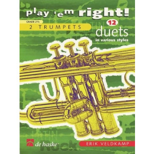 PLAY EM RIGHT 12 DUETS TRUMPET