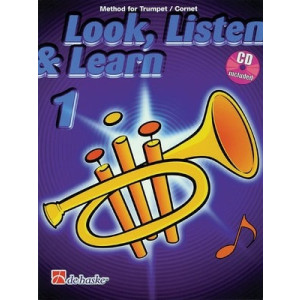 LOOK LISTEN & LEARN PART 1 TRUMPET BK/CD