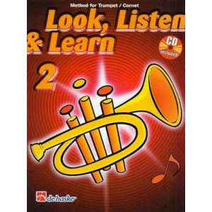 LOOK LISTEN & LEARN PART 2 TRUMPET BK/CD