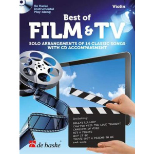 BEST OF FILM & TV VIOLIN BK/CD