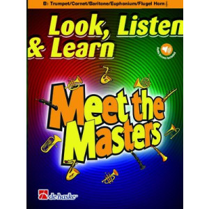 LOOK LISTEN & LEARN MEET THE MASTERS TRUMPET BK/OLA