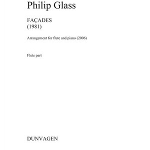 GLASS - FACADES FOR FLUTE/PIANO