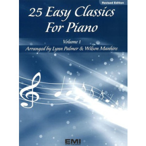 25 EASY CLASSICS FOR PIANO BK 1