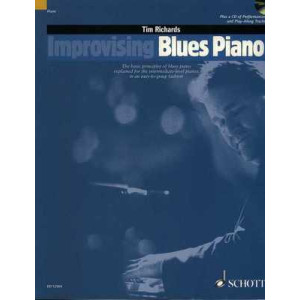 IMPROVISING BLUES PIANO METHOD BK/CD