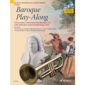 BAROQUE PLAY ALONG TRUMPET BK/CD